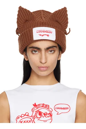 Buy Charles Jeffrey Loverboy Beanies - Women | FASHIOLA INDIA