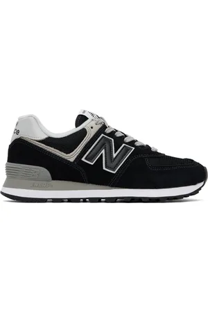 All black new balance 574 clearance mens