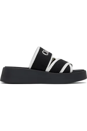 Therapy Shoes Stevie White | Women's Slides | Sandals | Flats | Velcro