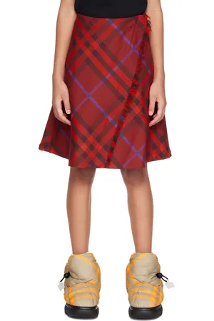 Shop Burberry Baby Girl's Anjelica Check Skirt | Saks Fifth Avenue