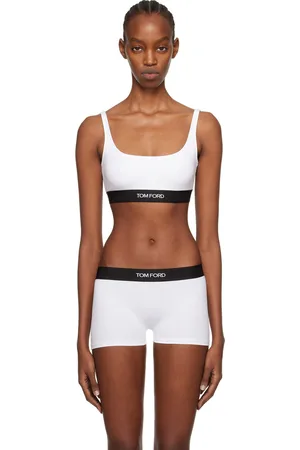Blue Scoop Neck Bra by TOM FORD on Sale
