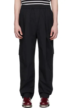 HUGO - Extra-slim-fit drawstring trousers in performance-stretch jersey