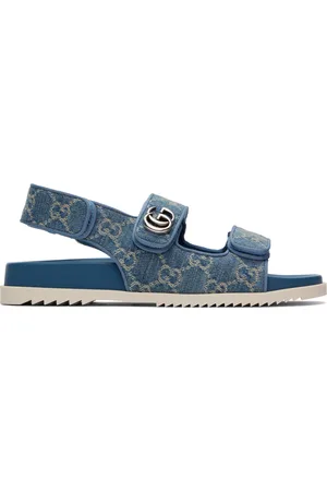 Light blue discount gucci thong sandals