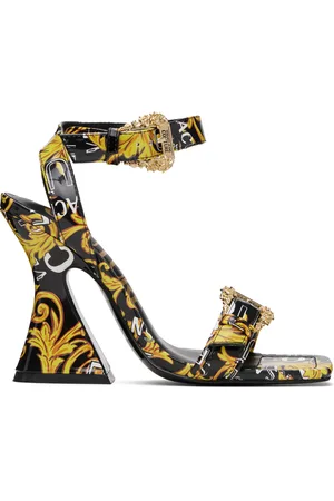 Versace Women Heels open toe shoes Size 8.5 (38.5) | eBay