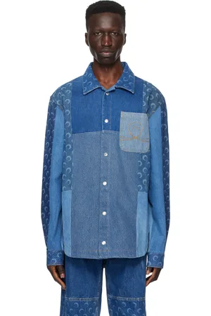 Buy Urbano Fashion Faded Slim Fit Denim Casual Shirt - Shirts for Men  23691110 | Myntra