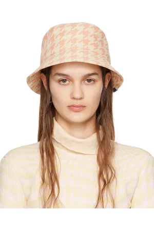 Burberry London women’s Fushia Nova 2024 Print Rain /Shine Bucket Hat Med EUC