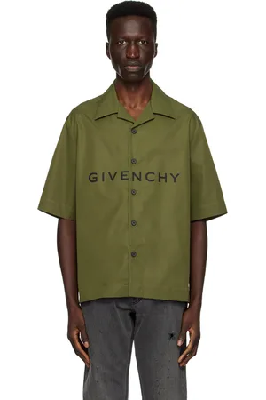 Givenchy Short Sleeve Cheetah Camo Hawaiian Shirt Givenchy