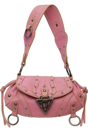 Cloth crossbody bag GUESS Pink in Cloth - 32628636