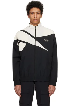 Buy Reebok Men Grey Melange FON BAS Solid Track Jacket - Jackets for Men  7243973 | Myntra