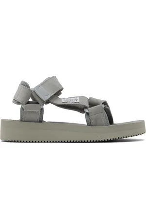 Leather Fancy Design Grey Color Sandals For Ladies at Best Price in Thane |  Ocean Space