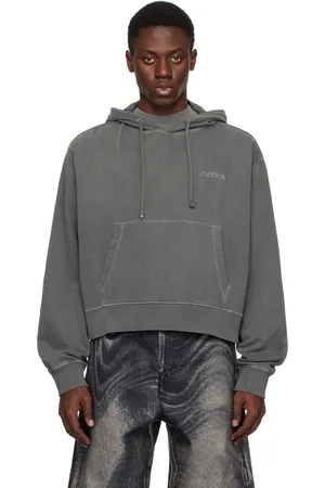 CamperLab swirl-print denim jacket - Grey
