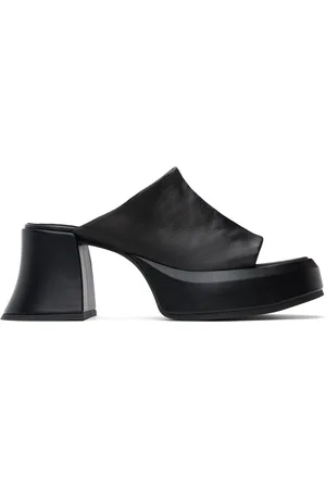Miista Black Jimena Heeled Sandals