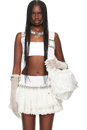 Chopova Lowena SSENSE Exclusive White Shuvit Camisole