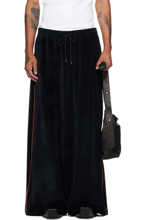 LU’U DAN Black Supa Sleaze Track Pants