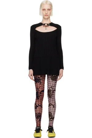 Chopova Lowena Black Darlene Sweetheart Mini Dress