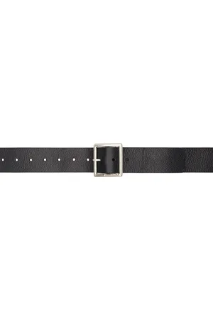 Random Identities Black Pin-Buckle Belt