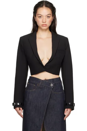 COPERNI Black Cropped Tailored Blazer