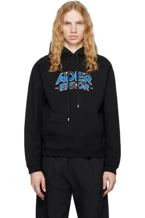 Patchwork ADER ERROR Stad Hoodie popular Winter Men Women Black Ader Sweatshirts Zip Up