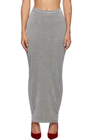 pushBUTTON Gray Hybrid Skort