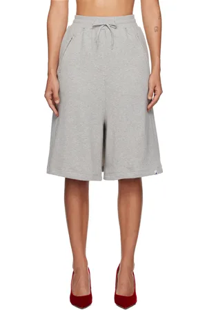 pushBUTTON Gray PB Label Point Skort