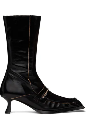 Miista Black Halle Boots