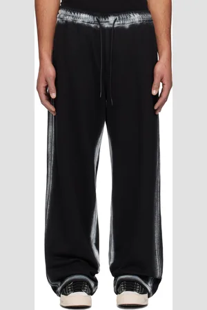 JUUN.J Black Painter Dyed Sweatpants