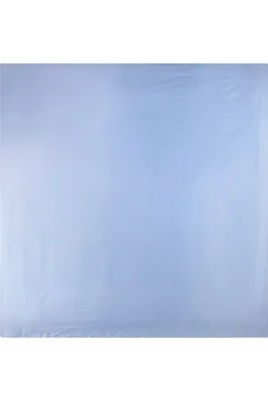Tekla Blue Sateen Duvet Cover, Queen