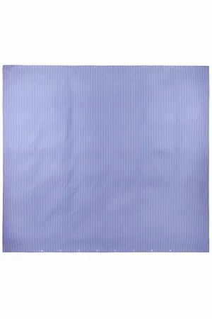 Tekla Blue Percale Duvet Cover, King