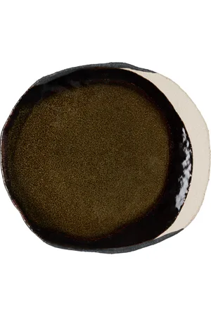 Jars Céramistes Khaki & Brown L Wabi Plate