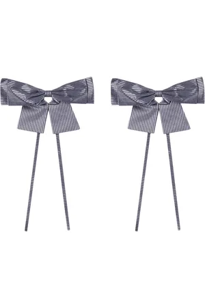 Gohar World Navy Napkin Bow Set