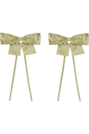 Gohar World Green Napkin Bow Set