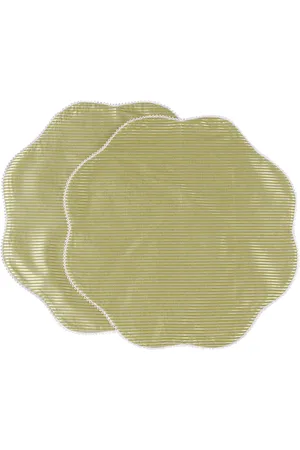 Gohar World Green Opaline Placemat Set