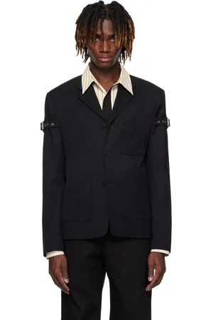 We11 Done Navy Belted Blazer