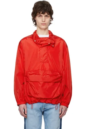 Simone Rocha Red Cargo Flap Pocket Jacket