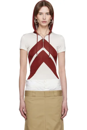 Jean Paul Gaultier White & Burgundy 