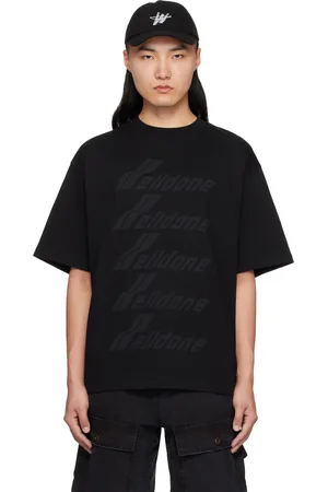 We11 Done Black Front Logo T-shirt