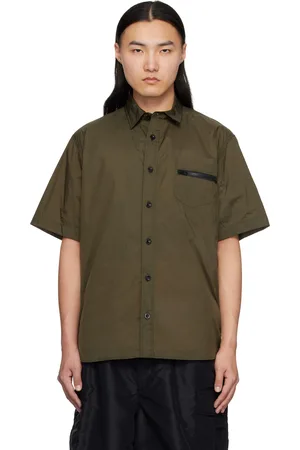 SACAI Khaki Ripstop Shirt