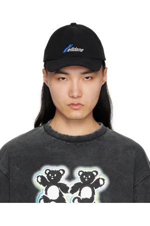 We11 Done Black WD Logo Cap