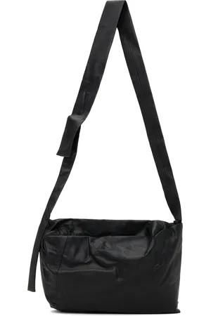 YOHJI YAMAMOTO Black Puff S Bag