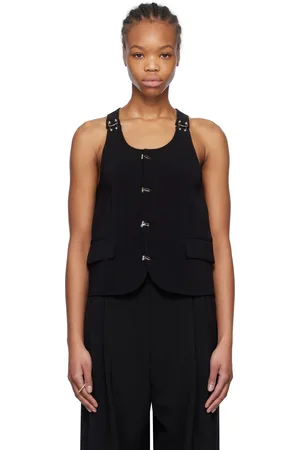 We11 Done Black Hook Vest
