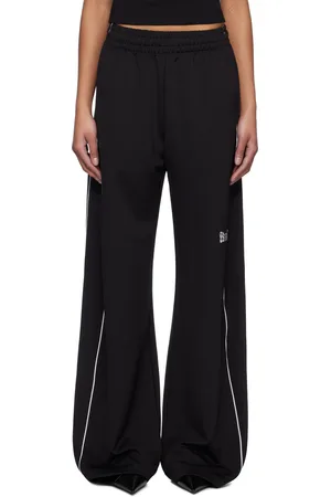 We11 Done Black Logo Track Pants