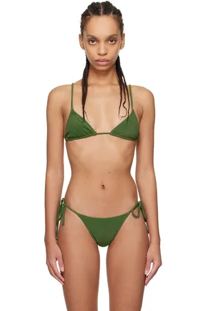 Tropic of C Green Equator Bikini Top