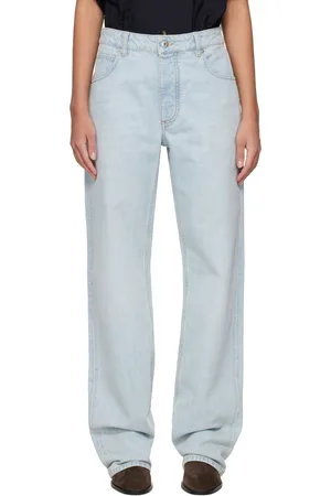 Bottega Veneta Blue Bleached Boyfriend Jeans