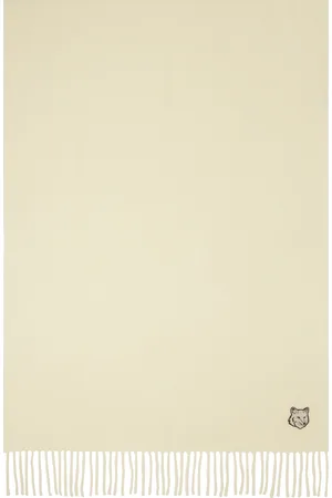 Maison Kitsuné Off-White Bold Fox Head Scarf