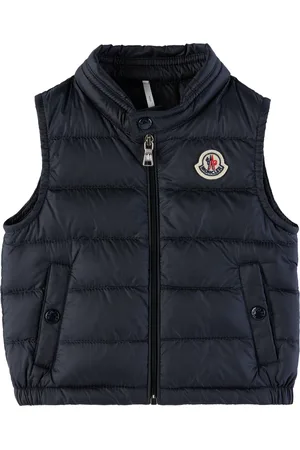 Moncler Baby Navy New Amaury Packable Down Vest