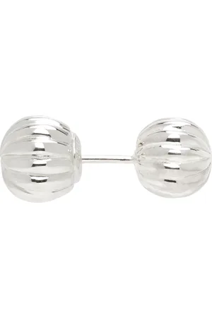 TOGA VIRILIS Silver Ball Pierced Single Earring