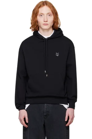Maison Kitsuné Black Bold Fox Head Patch Comfort Hoodie