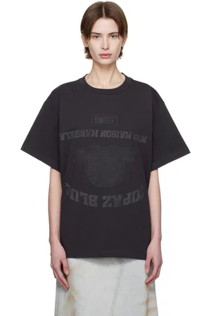Maison Margiela Black Topaz Blue T-shirt