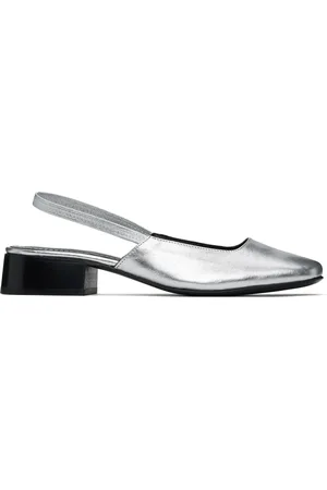 Nicole Saldanã Silver Paz Heels