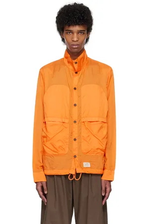 RANRA Orange Epitome Nylon Ripstop L/S Shirt